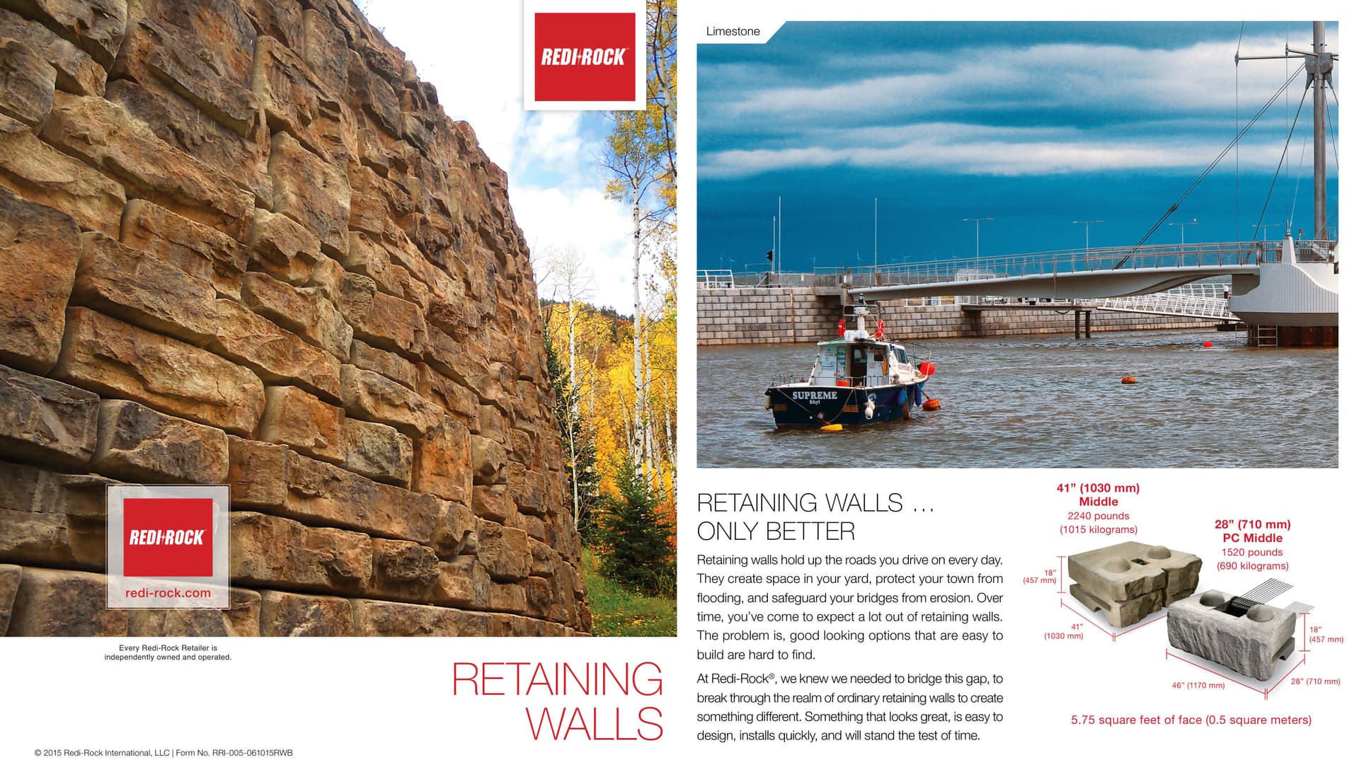 Stuart Thomas Construction — Redi-Rock retaining wall installation in South Georgian Bay — Retaining Walls. Materials supplied by The Sarjeant Co.