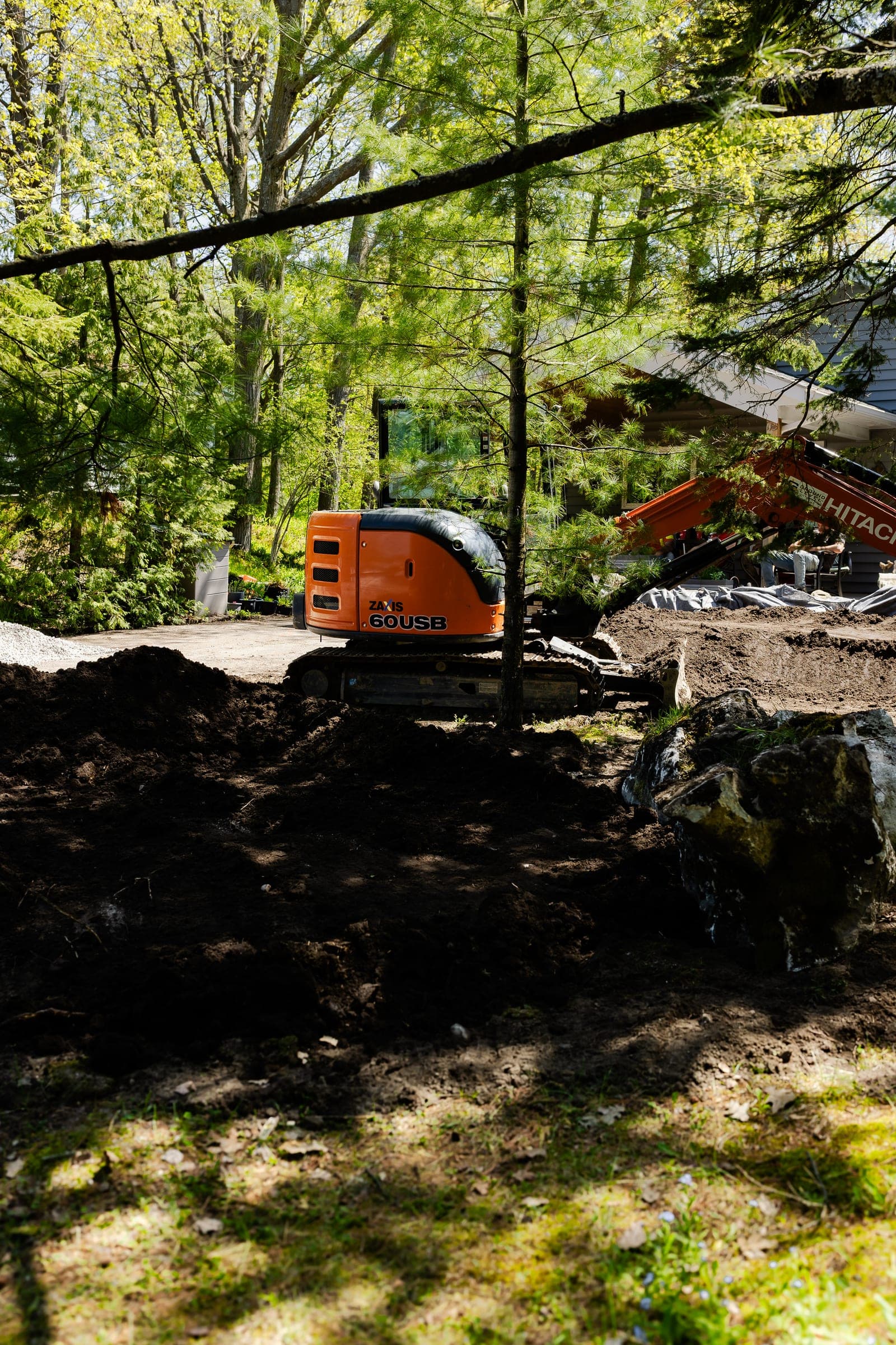 Stuart Thomas Construction — armour stone and retaining wall project in South Georgian Bay — Stc 021