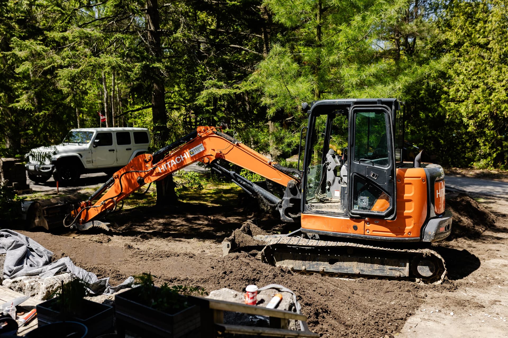 Stuart Thomas Construction — excavation and grading in South Georgian Bay — Stc 032