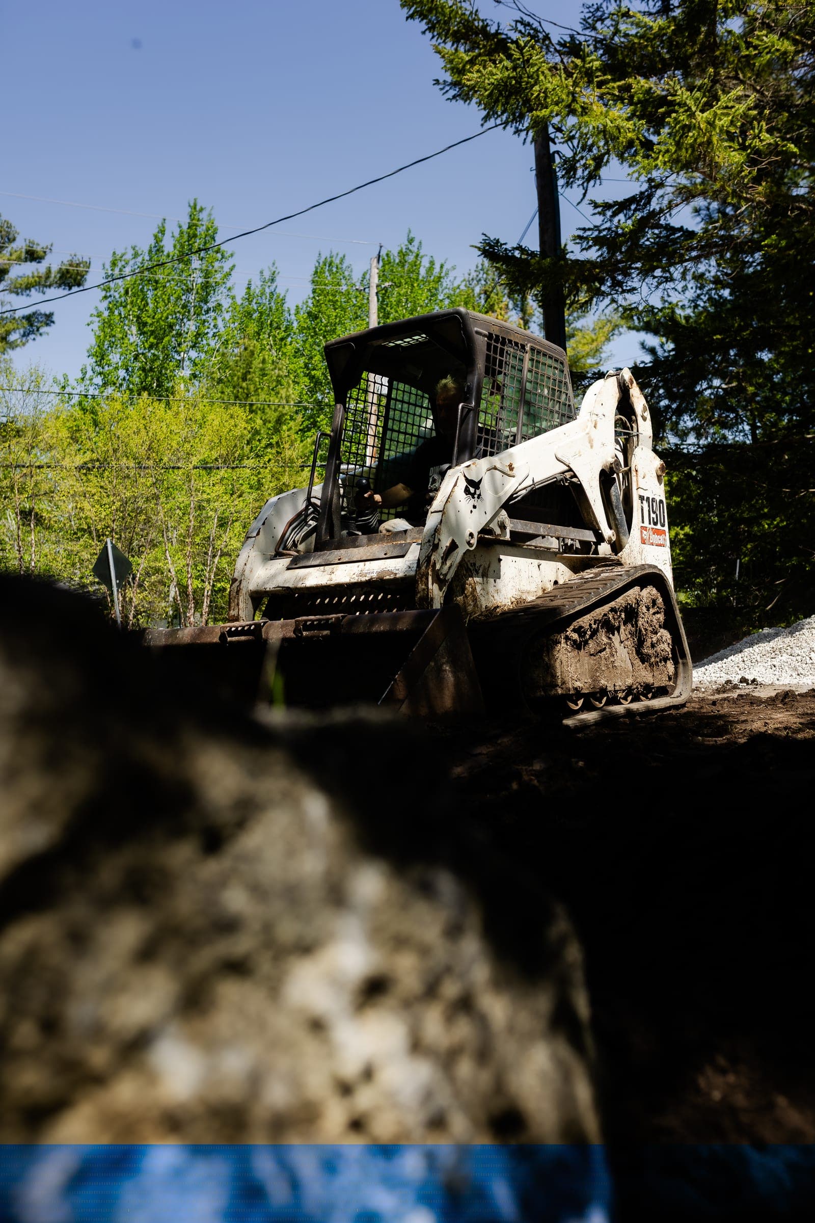 Stuart Thomas Construction — armour stone and retaining wall project in South Georgian Bay — Stc 060