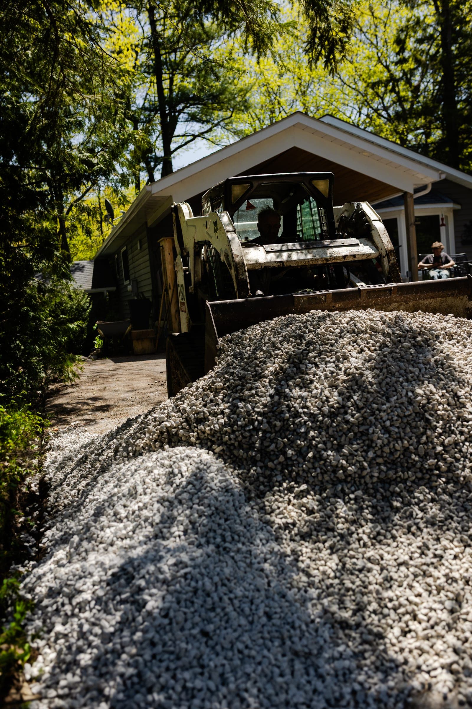 Stuart Thomas Construction — armour stone and retaining wall project in South Georgian Bay — Stc 098