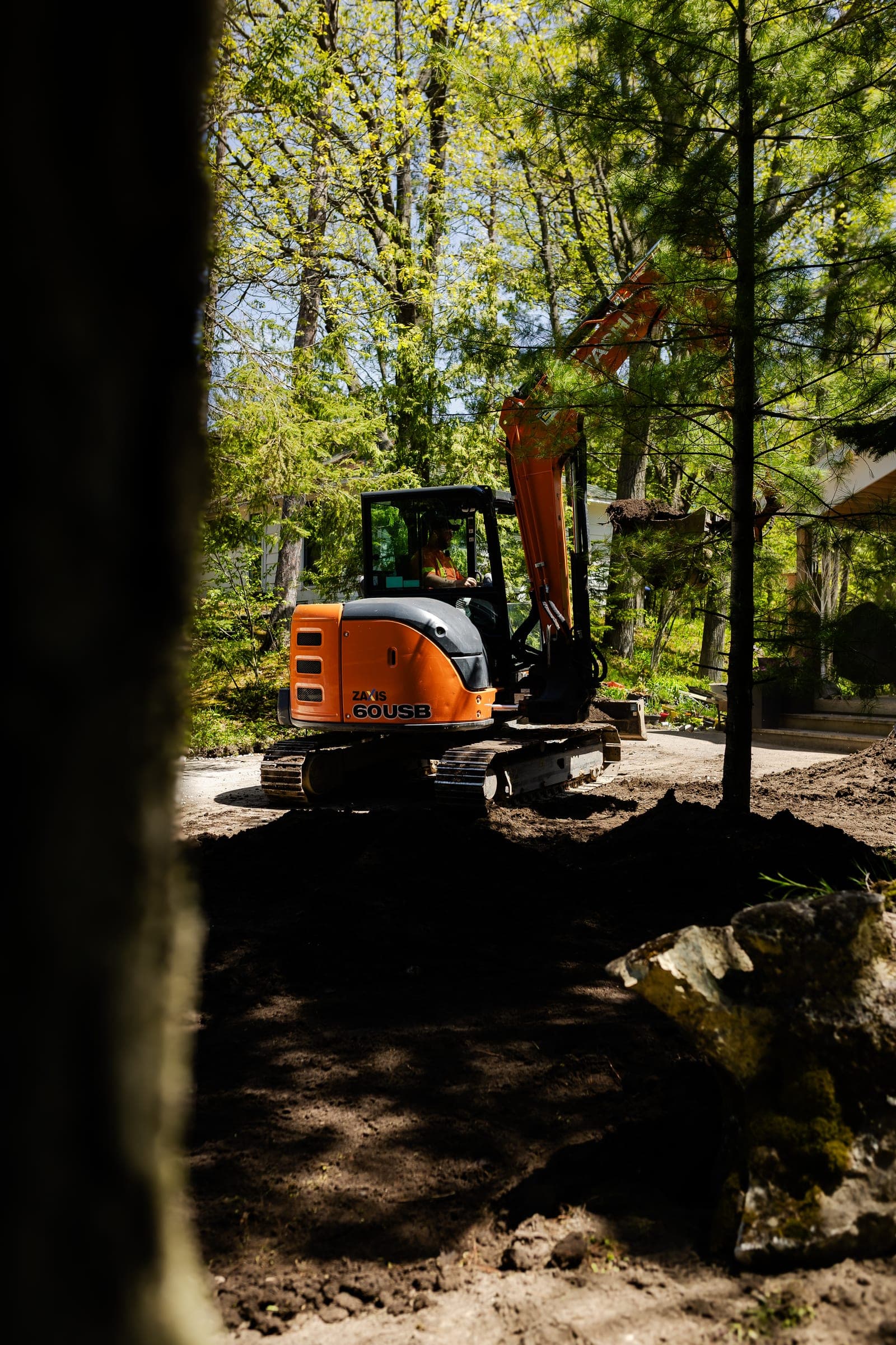 Stuart Thomas Construction — armour stone and retaining wall project in South Georgian Bay — Stc 223