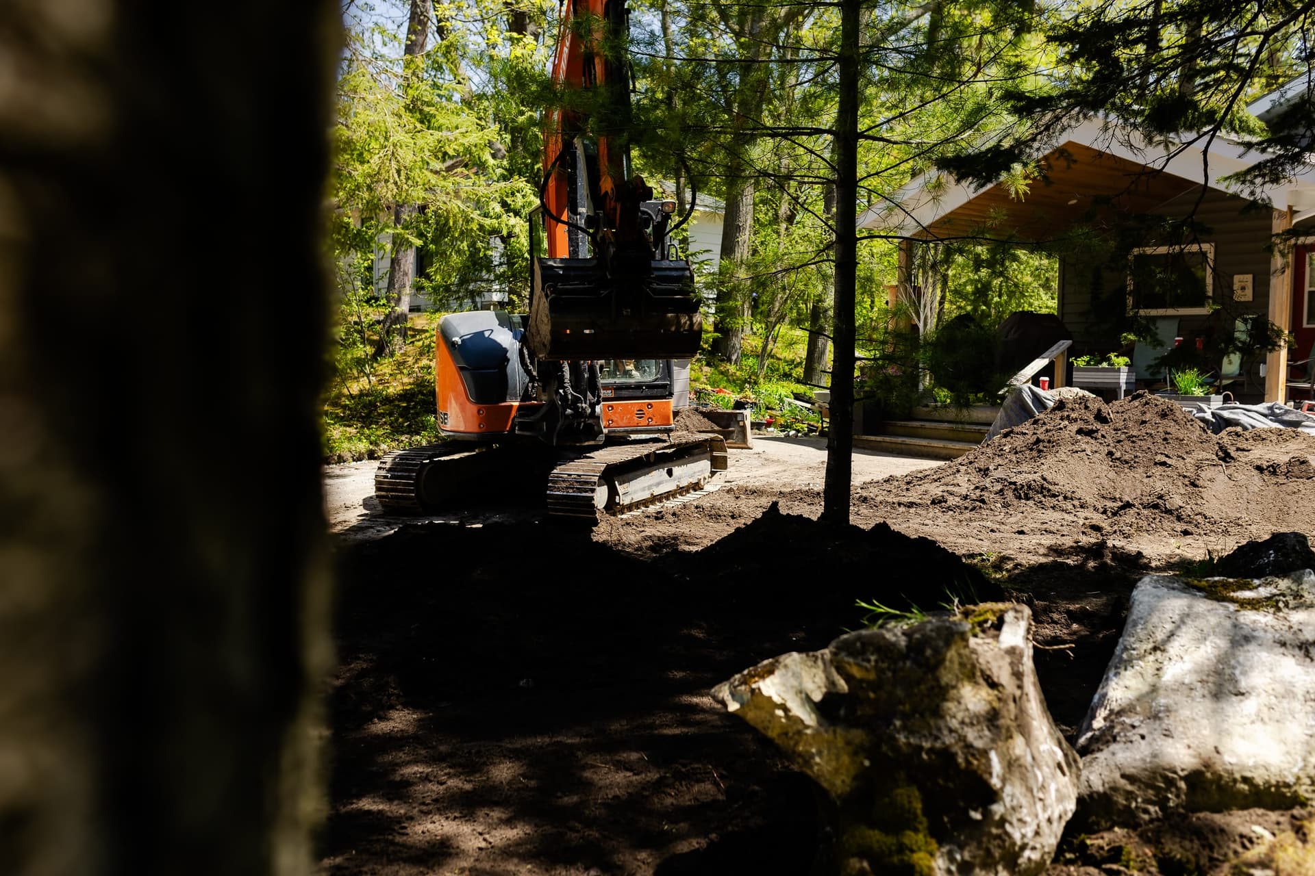 Stuart Thomas Construction — landscaping project in South Georgian Bay — Stc 232