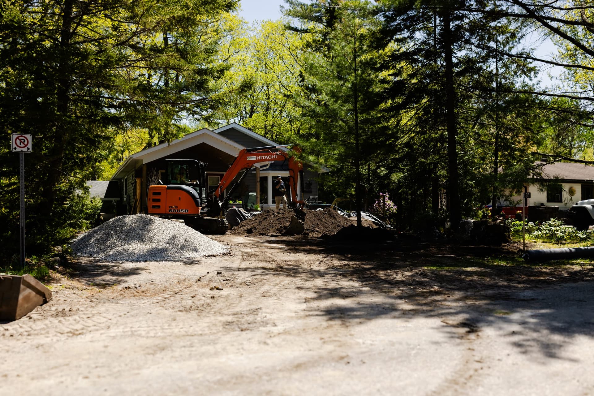 Stuart Thomas Construction — landscaping project in South Georgian Bay — Stc 273