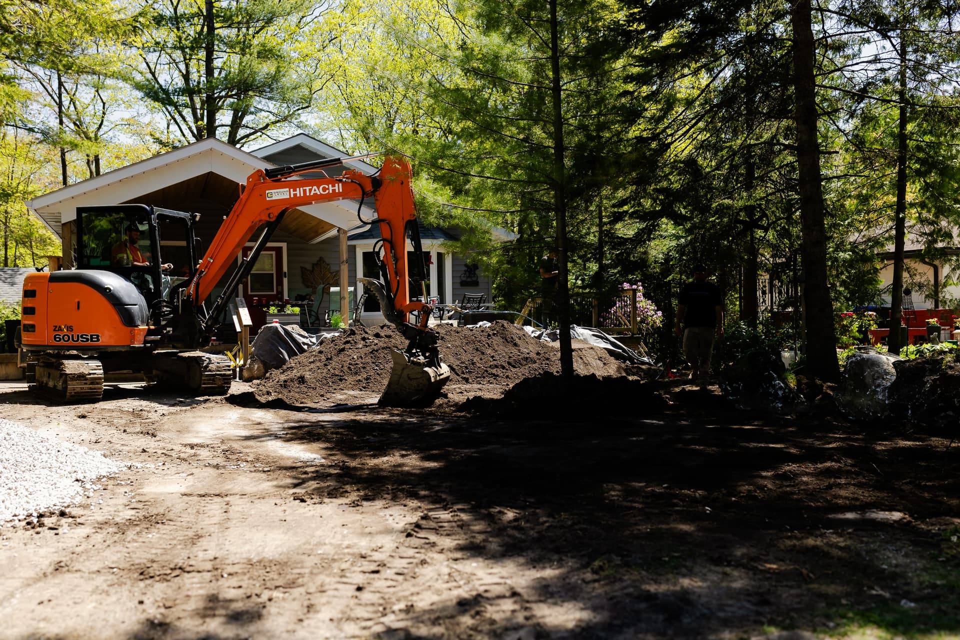Stuart Thomas Construction — armour stone and retaining wall project in South Georgian Bay — Stc 278