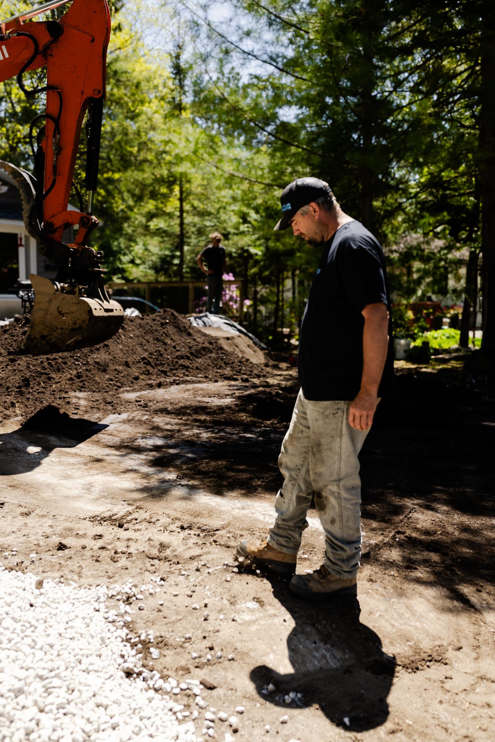 Stuart Thomas Construction — armour stone and retaining wall project in South Georgian Bay — Stc 285