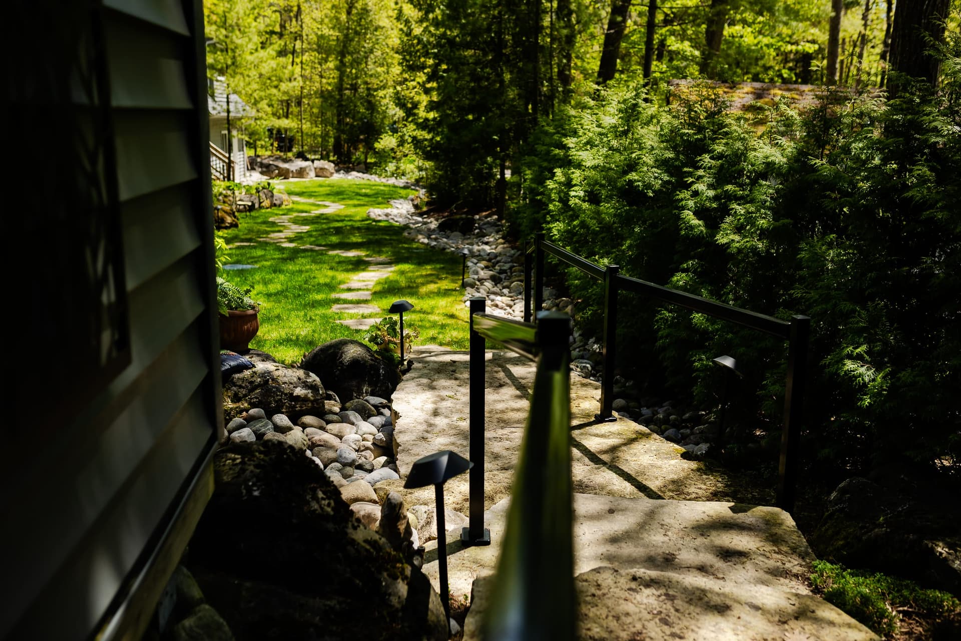 Stuart Thomas Construction — landscaping project in South Georgian Bay — Stc 314