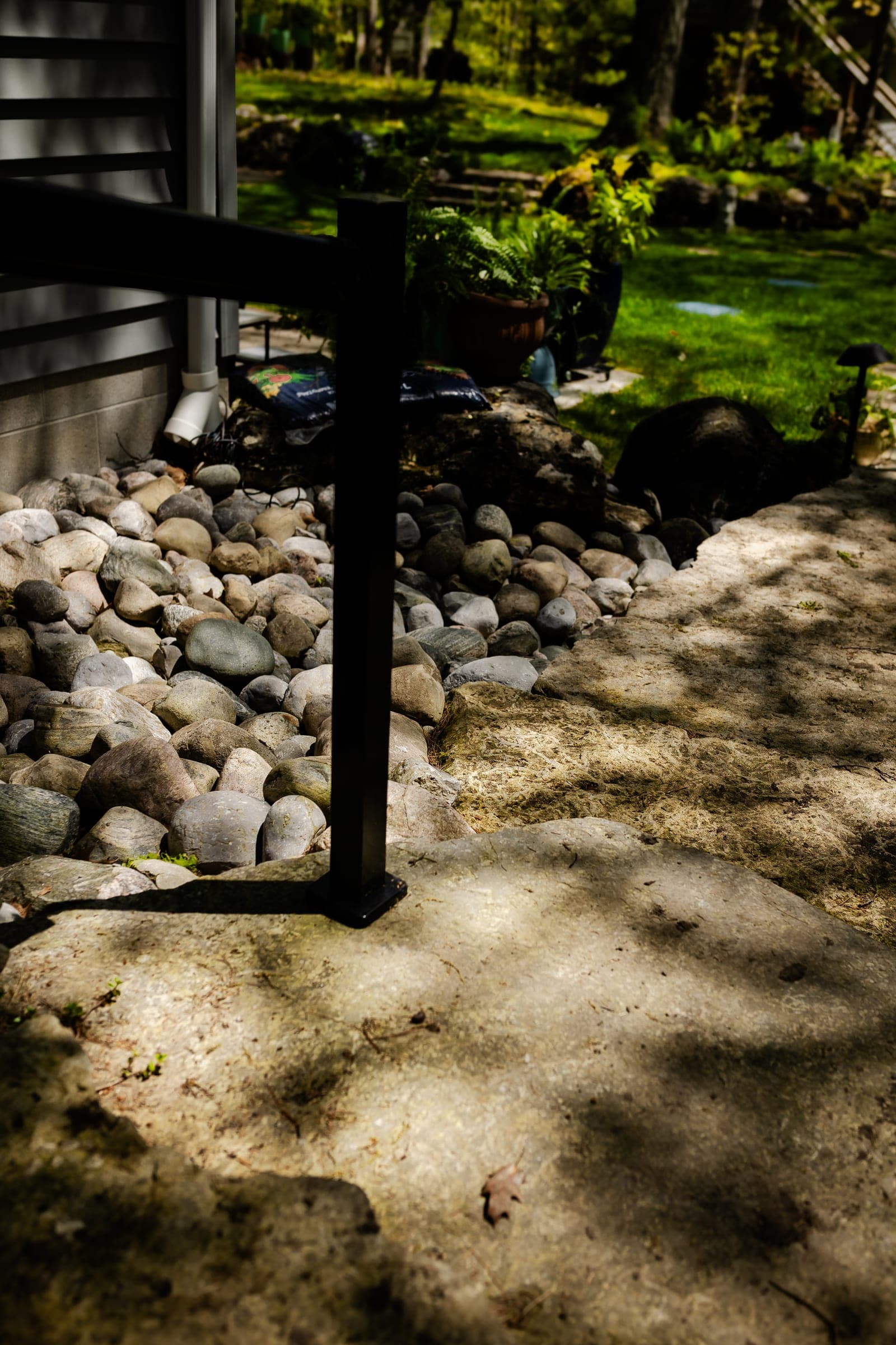 Stuart Thomas Construction — armour stone and retaining wall project in South Georgian Bay — Stc 319
